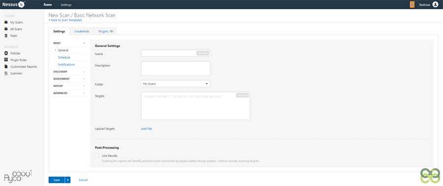 تمپلیتهای اسکنر نسوس